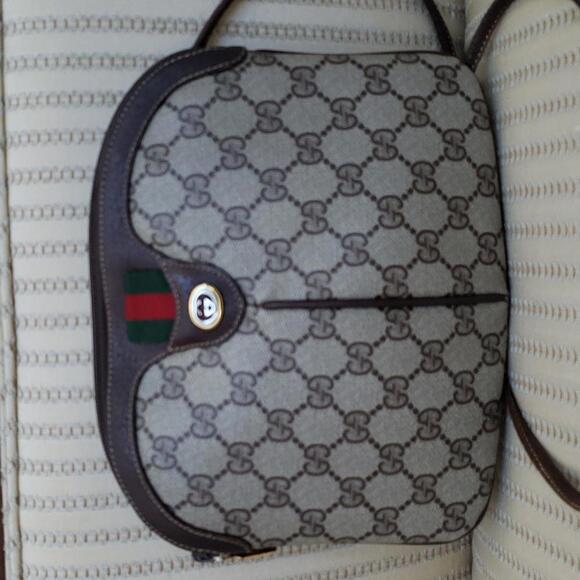 GUCCI GG WEB SUPREME OPHIDIA CROSSBODY BAG - Picture 5 of 13